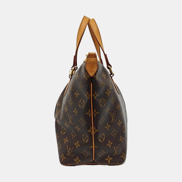 PALERMO PM Monogram Coated Canvas Brown