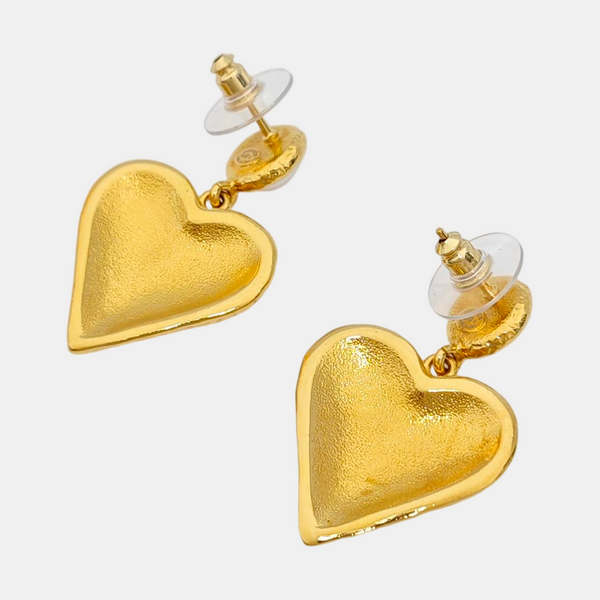Metal Gold Earrings