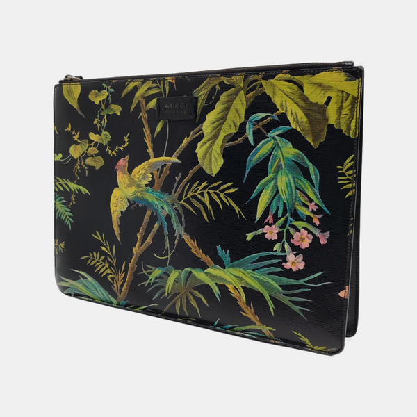 Calfskin Clutch Black