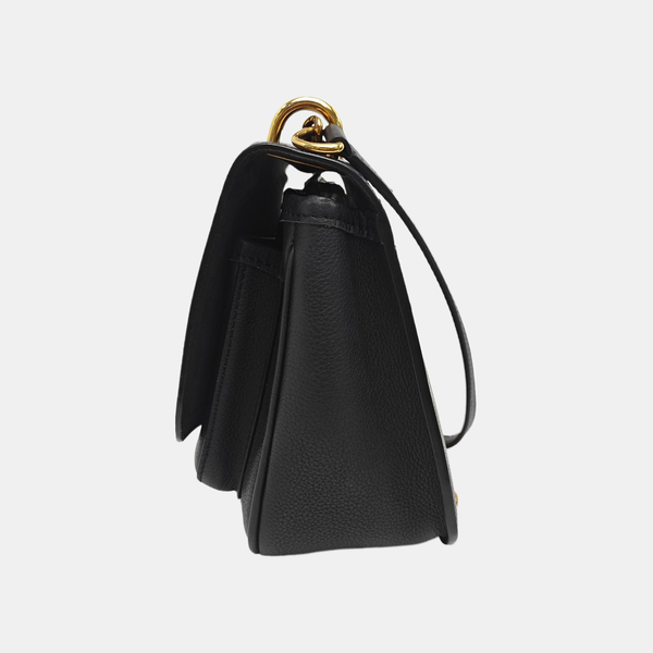 LOCKME TENDER PM Calfskin Black