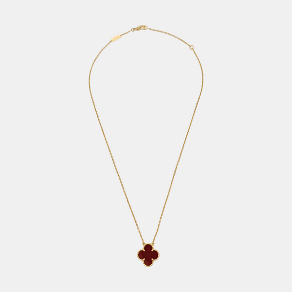 Vintage Alhambra 18k Gold Necklace