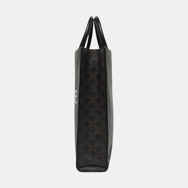 CABAS CELINE Small Coated Canvas Black