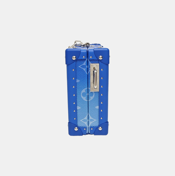WALLET TRUNK Monogram Coated Canvas Blue