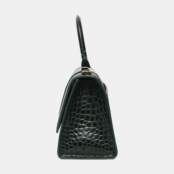 Hourglass S Calfskin Green