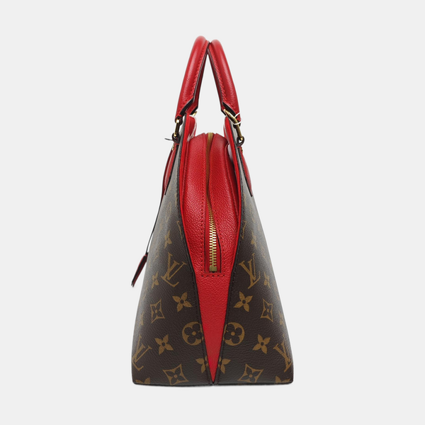 ALMA BNB MM Monogram Coated Canvas Brown