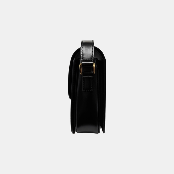 TRIOMPHE Medium Calfskin Black