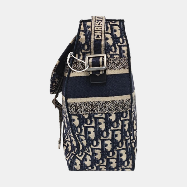 Diorcamp Large Oblique Canvas Blue
