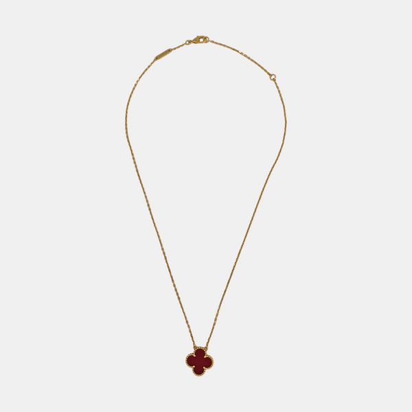 Vintage Alhambra 18k Gold Necklace