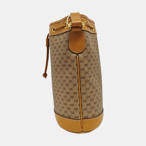 Disney X Gucci Monogram Coated Canvas Brown