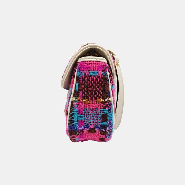 GG Marmont Small Wool Multicolor