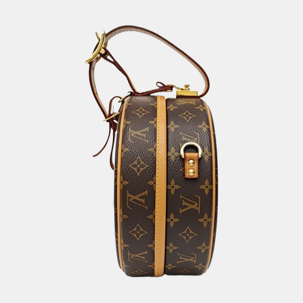 BOITE CHAPEAU PM Monogram Coated Canvas Brown