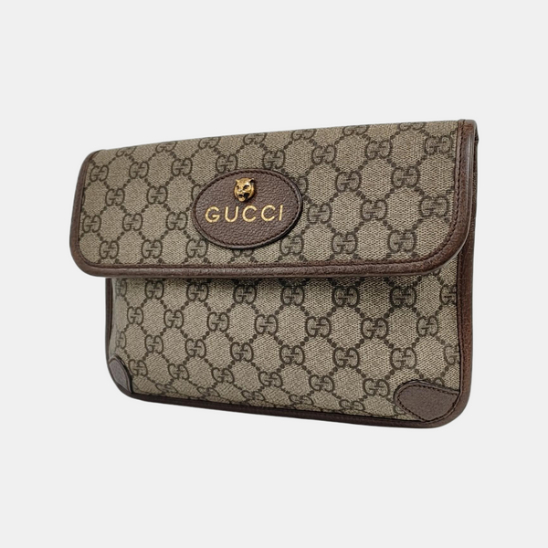 Neo Vintage Monogram Coated Canvas Beige
