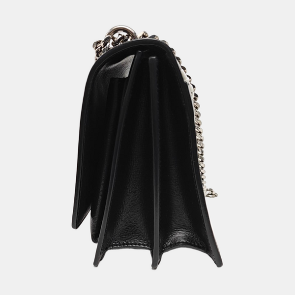 SUNSET Medium Calfskin Black