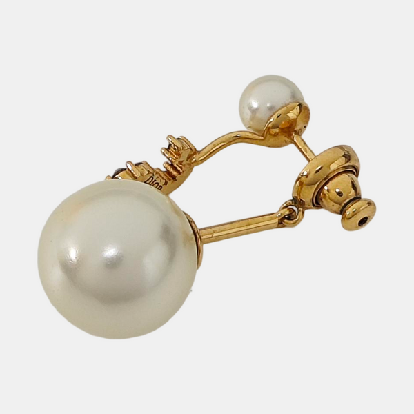 My Abcdior Tribale Metal White Stud Earrings