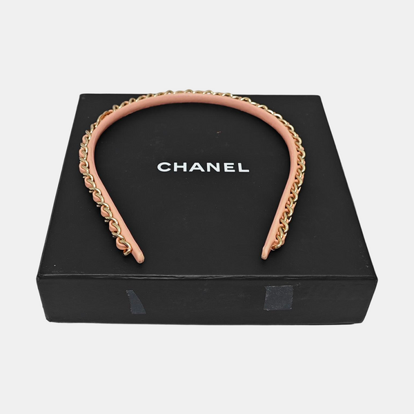 Metal Hairband Red