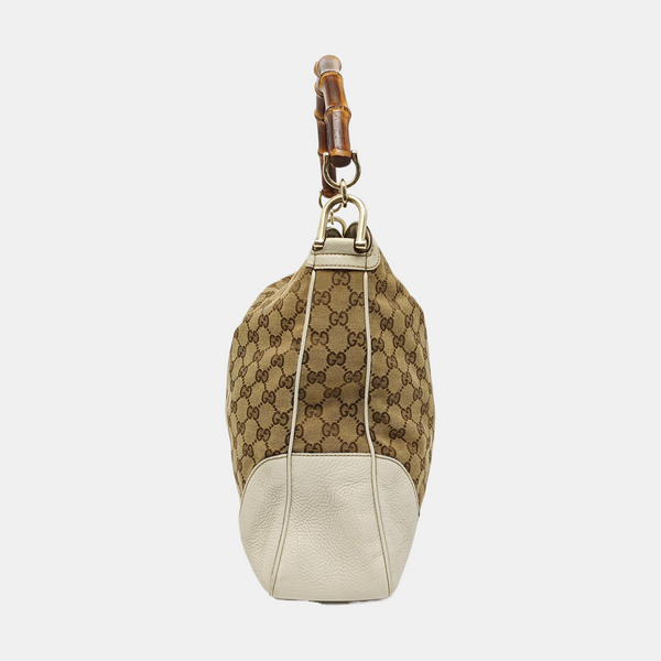 Authenticated pre-owned Bamboo 1947 Monogram Canvas Brown - Shoulder Bag at Looply
