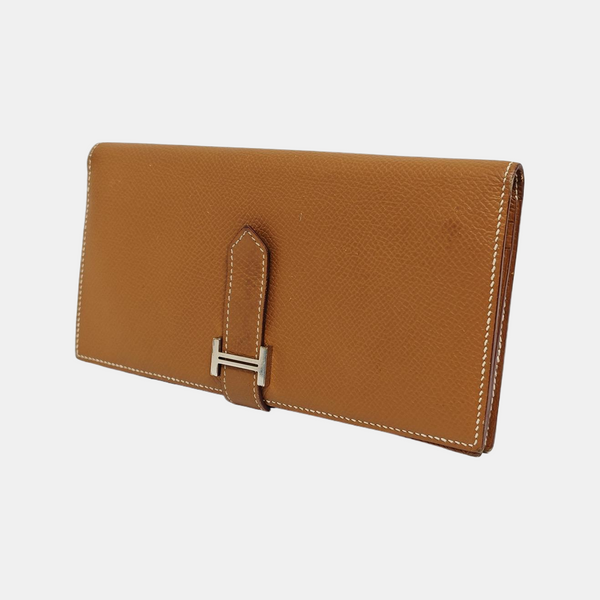 Bearn Medium Epsom Brown Wallet