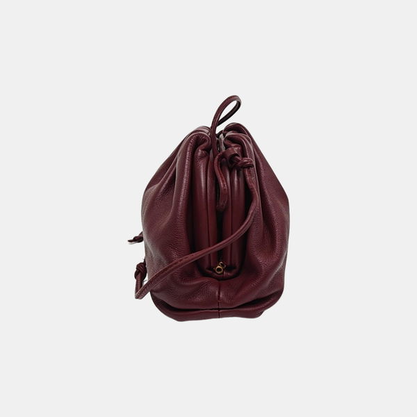 The Pouch Mini Calfskin Red
