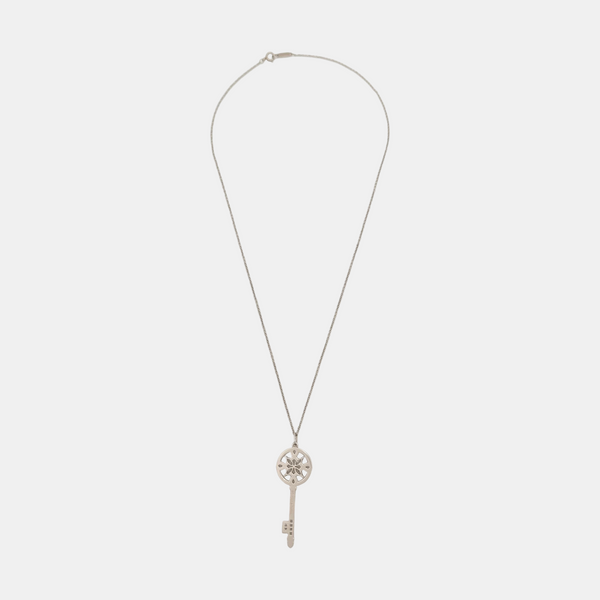 Tiffany Keys Platinum 950 Silver Necklace