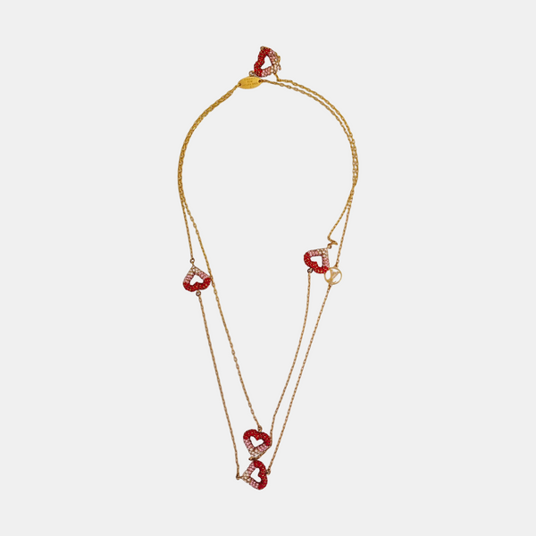 Metal Rose Gold Necklace