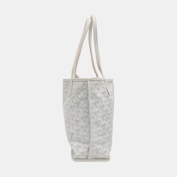 Anjou Mini Coated Canvas White