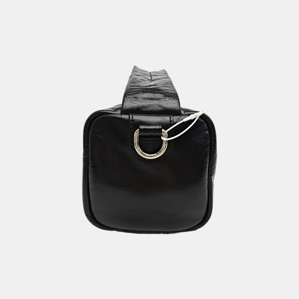 Calfskin Shoulder Bag Black