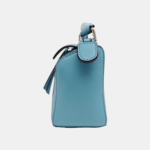Puzzle Mini Calfskin Blue