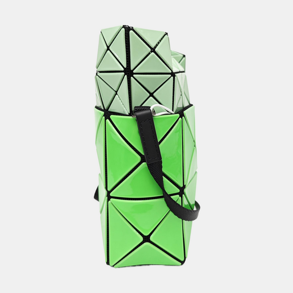 Special Material Bucket Bag Green