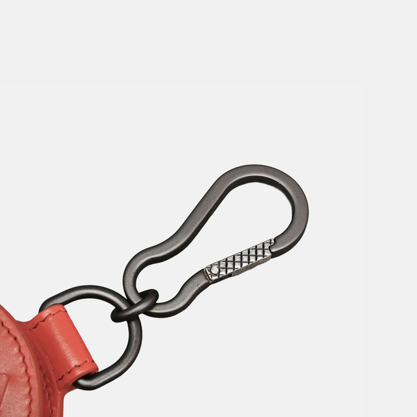 Red Leather Bag Charm