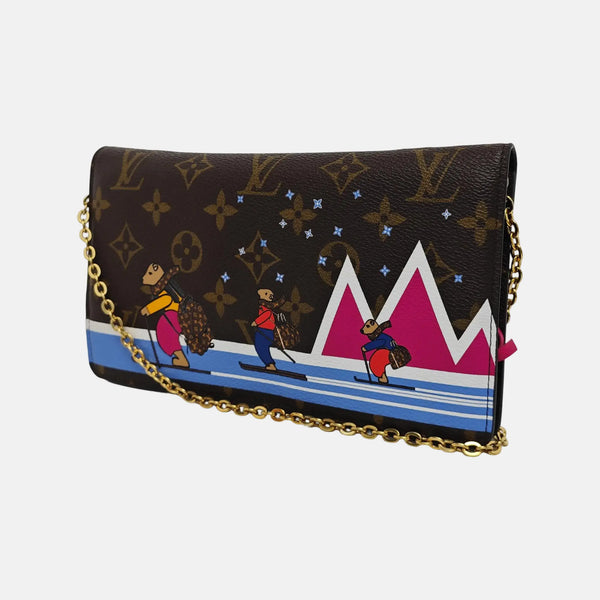WEEK-END Monogram Coated Canvas Brown