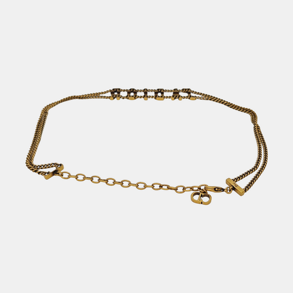 J'adior Metal Gold Necklace