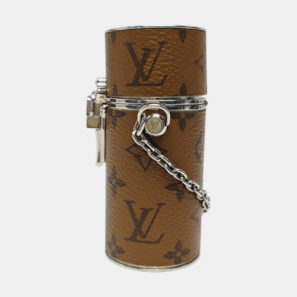Monogram Coated Canvas Shoulder Bag Brown