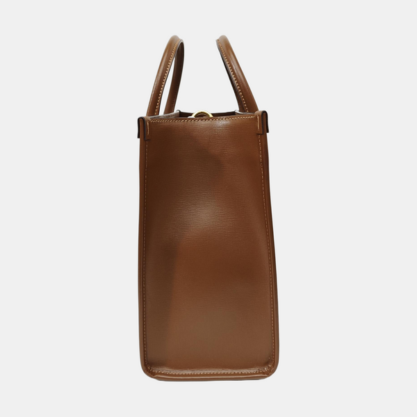 Retro Small Monogram Coated Canvas Brown