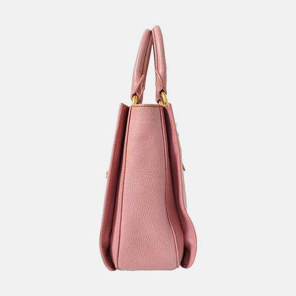 Calfskin Tote Bag Pink