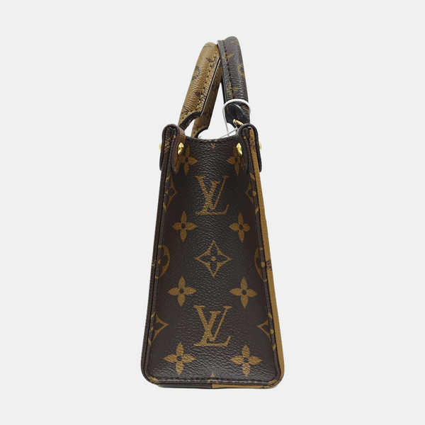 ONTHEGO BB Monogram Coated Canvas Brown