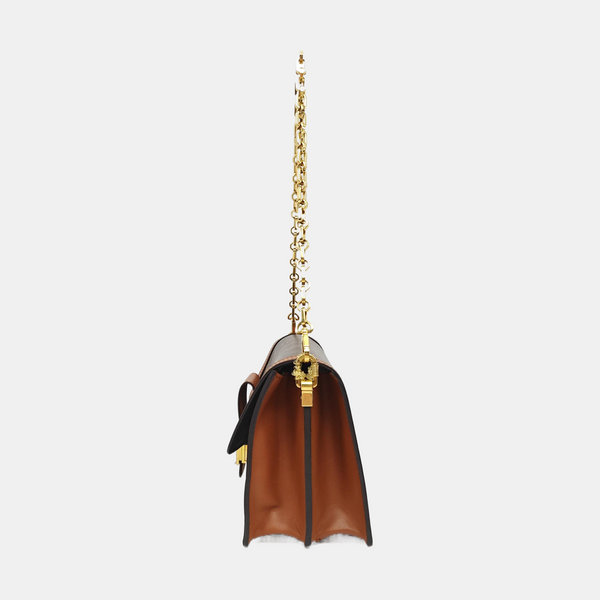 DAUPHINE MM Monogram Coated Canvas Brown