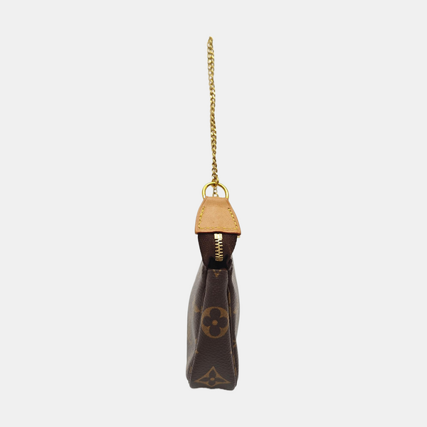 ACCESSOIRES Mini Monogram Coated Canvas Brown