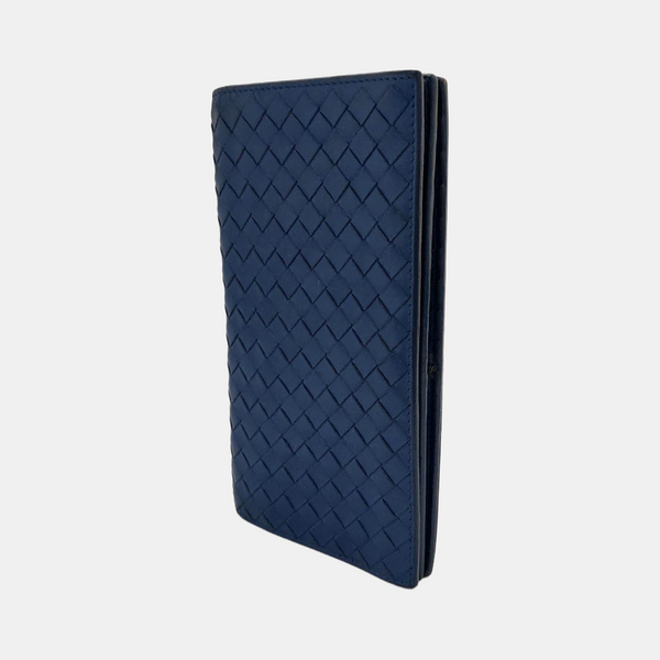 Calfskin Wallet Blue