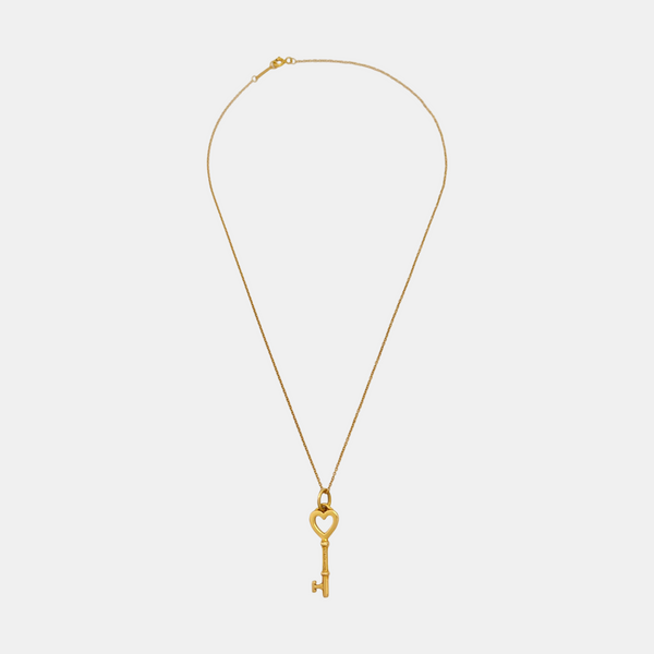 Tiffany Keys 18k Rose Gold Necklace