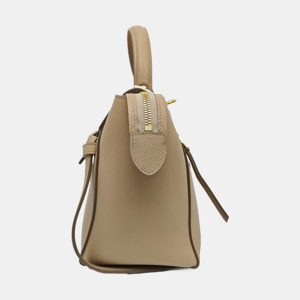 BELT Micro Calfskin Beige
