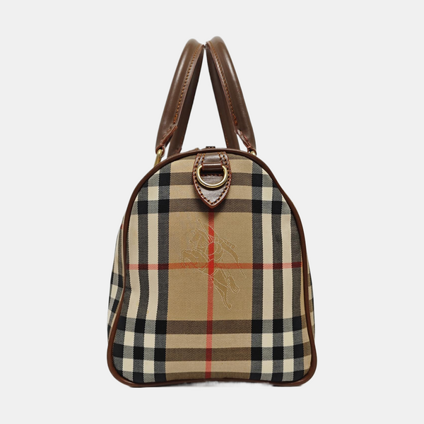 Canvas Shoulder Bag Brown