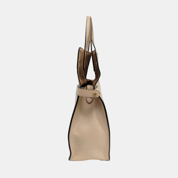 Flip Large Calfskin Beige