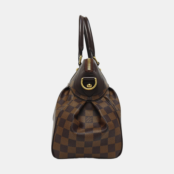 TREVI PM Damier Ebene Coated Canvas Brown
