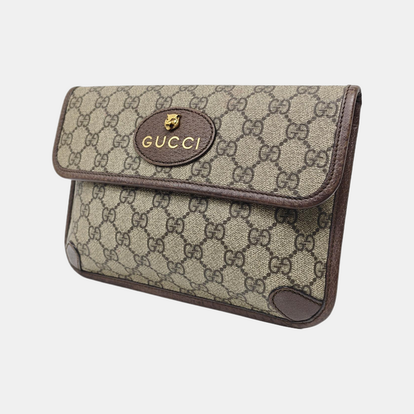 Neo Vintage Monogram Coated Canvas Beige