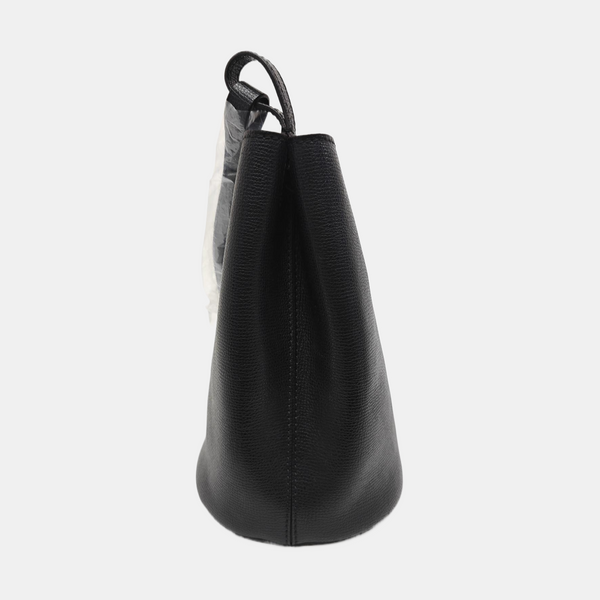 Calfskin Bucket Bag Black