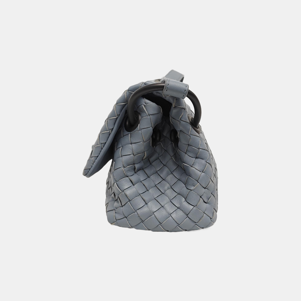 Lambskin Crossbody Bag Blue