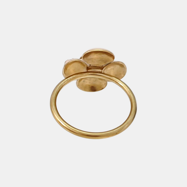 Metal Gold Ring EU 52