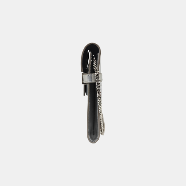 MANHATTAN Medium Calfskin Silver
