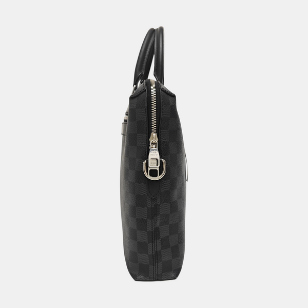 PORTE-DOCUMENTS Damier Graphite Coated Canvas Black