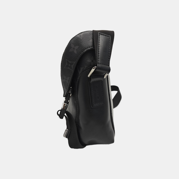 VOYAGER PM Monogram Coated Canvas Black
